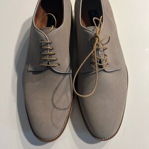 Gordon Rush Light Gray Derby Shoes